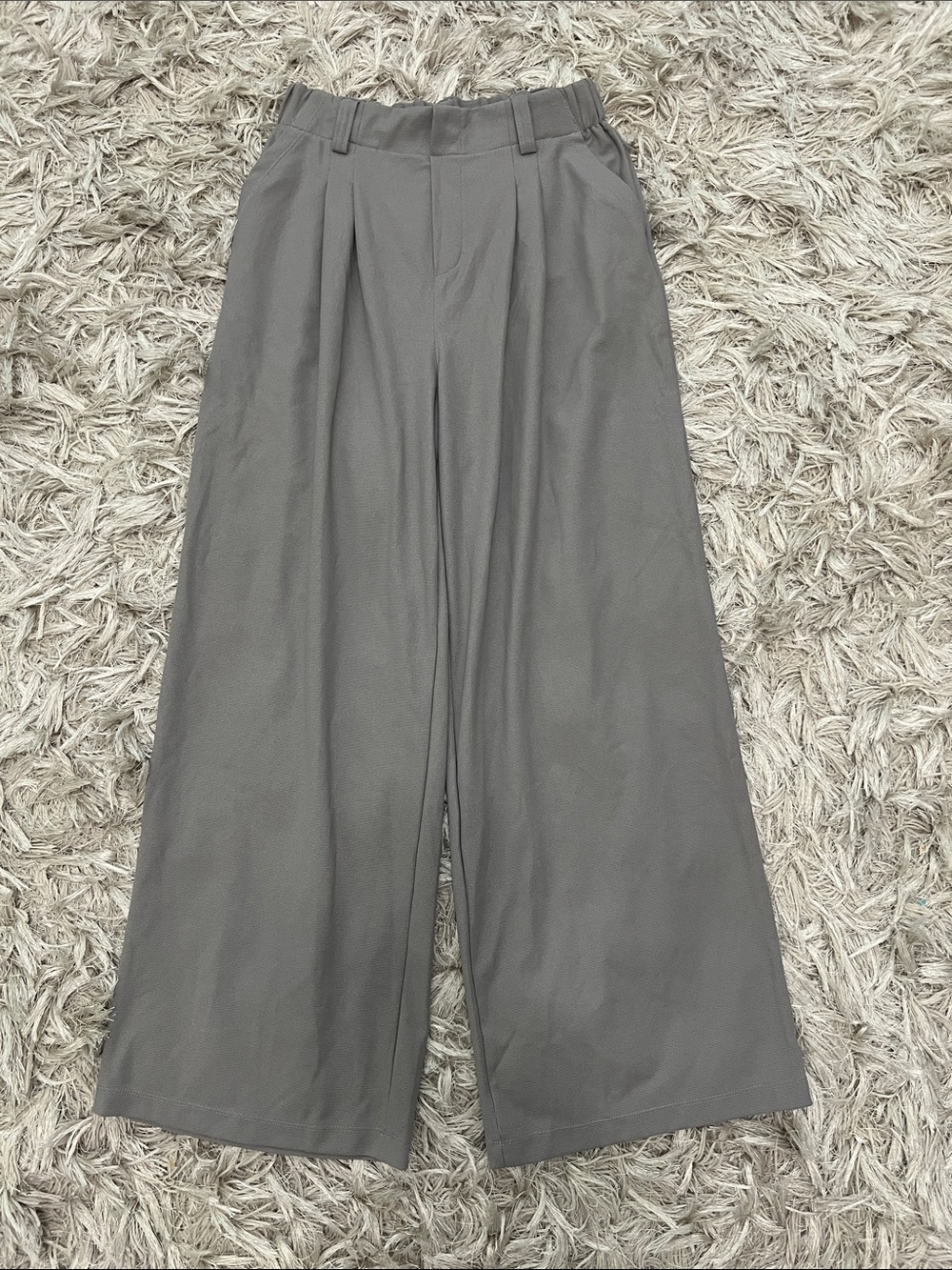 HALARA Women's Wide-Leg Chinos - Gray